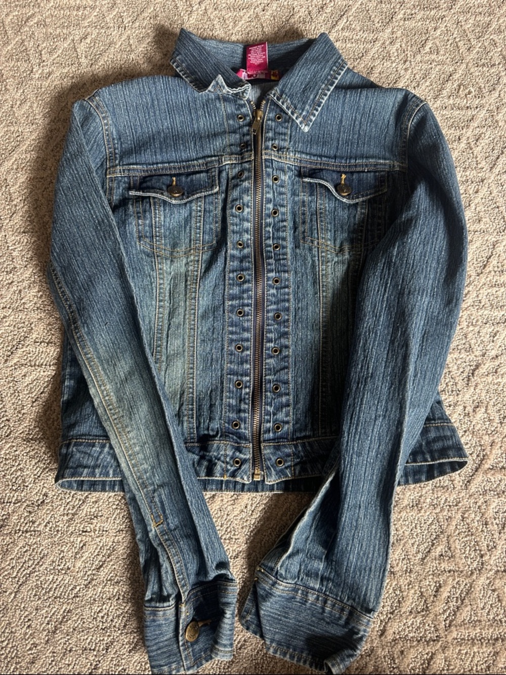 SO Denim Jacket with Red Label